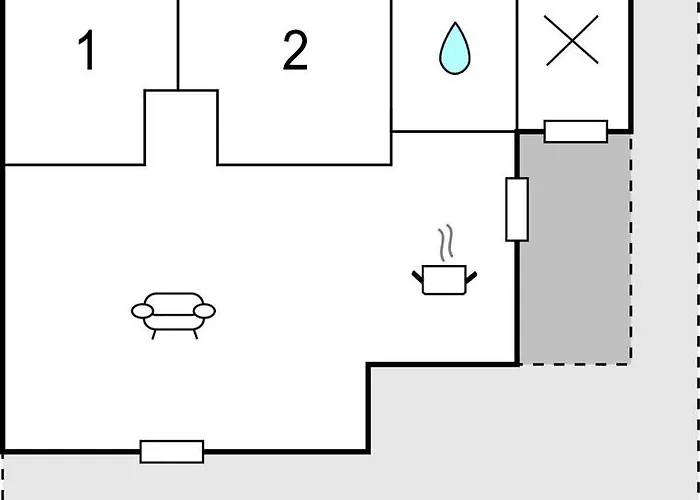 2 Bedroom Stunning In Semesterbostad Bogense